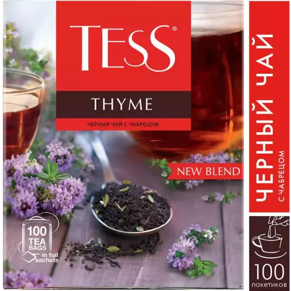 Чай Tess Thyme black tea (25пакет)