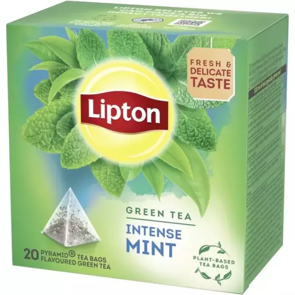 Чай зеленый Lipton Мята пирамидка
