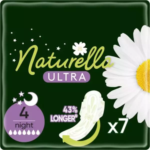 NAT Ультра ЖенГигПр Camomile Ночные 28шт