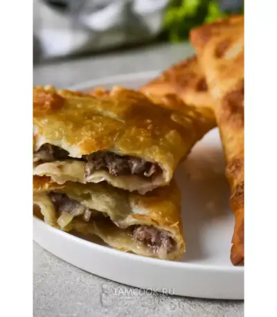 Чебуреки говяжие 1кг(Baursaq)
