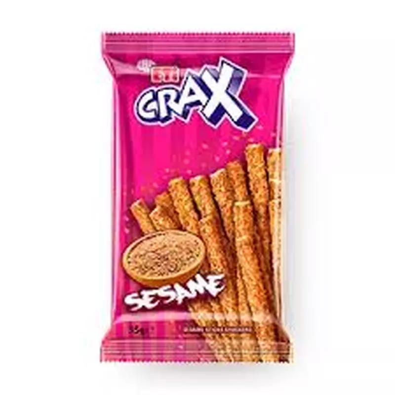 ETI CRAX Палочки соленые с кунжутом 40гр ETI CRAX Палочки соленые с кунжутом 40гр