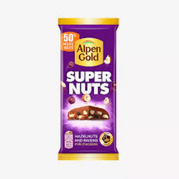 АГ Шоколад молоч.Фундук и Изюм Super Nuts 120гр
