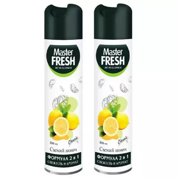 Master FRESH Classic освежитель воздуха Свежий лимон 300 мл