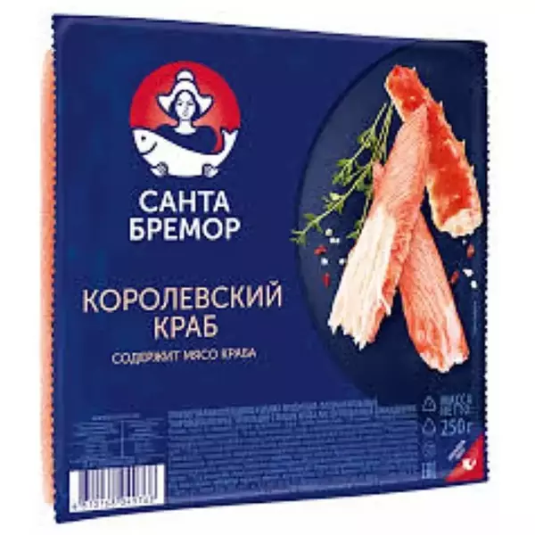 Краб.палочки "Королевский краб" 250гр