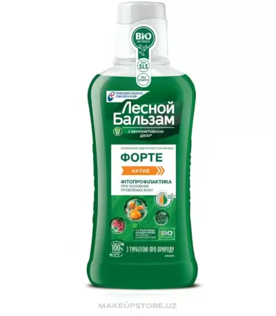 ЛЕСНОЙ БАЛЬЗАМ ОПОЛАСКИВАТЕЛЬ ДЛЯ ДЕСЕН ФОРТЕ 12Х400МЛ