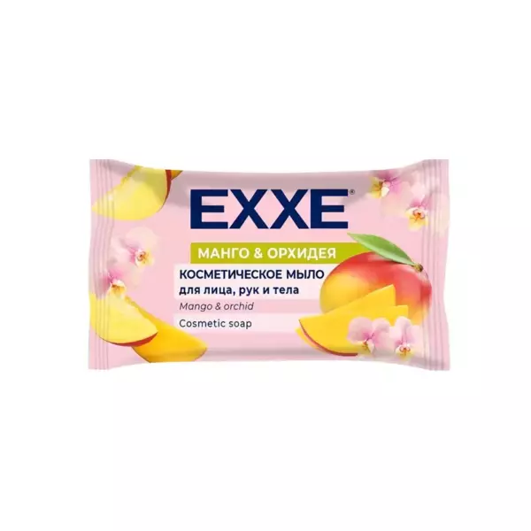 EXXE Мыло косметическое «Манго и орхидея» 75гр(флоу-пак)