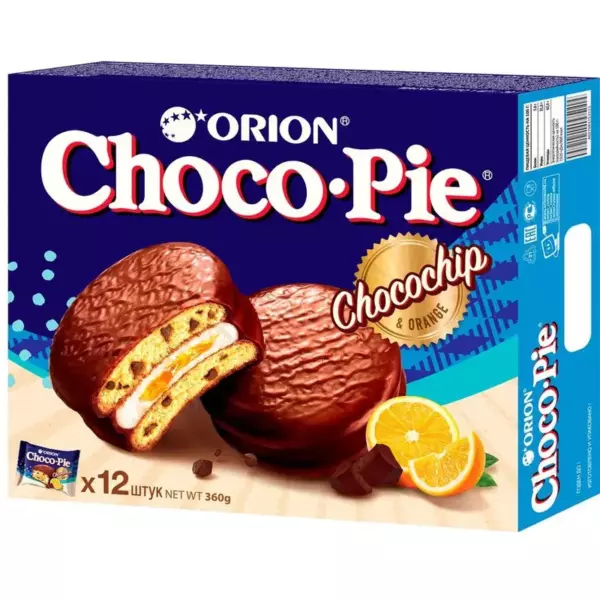 Пирожное Choco Pie Chocochip 12шт х 30г (8)