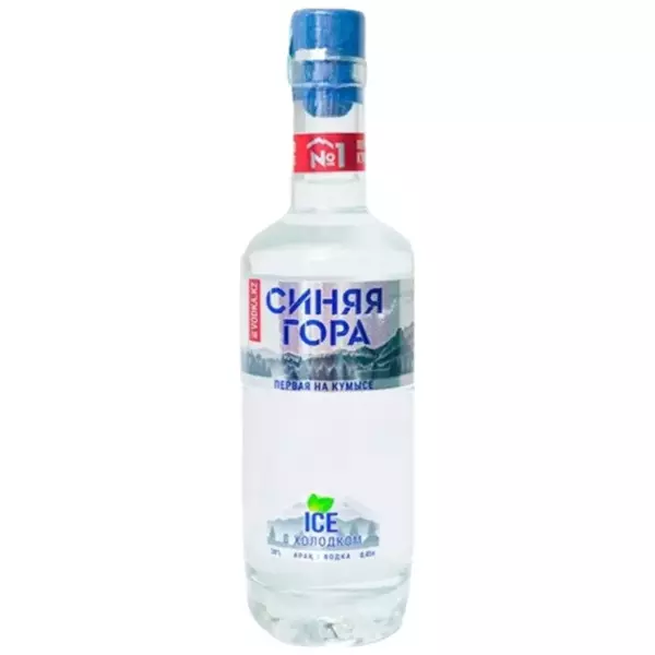 Водка синяя гора мягкая  38% 0,65 л