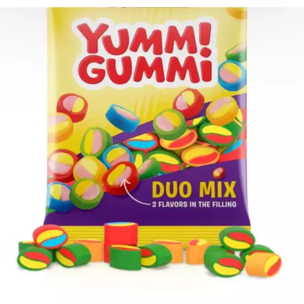 Конфеты желейные Yummi Gummi Sour Sticks 70гр /40шт