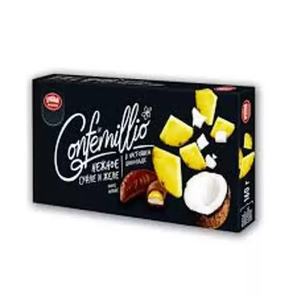 Конфеты "Confemillio" кокос и ананас 160гр