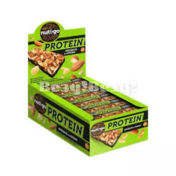 Батончик Protein Nut&GO миндаль,арахис,арахисовая паста 36гр