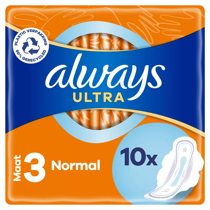 ALWAYS Ultra ЖенГигПроклАром Normal 10шт ALWAYS Ultra ЖенГигПроклАром Normal 10шт