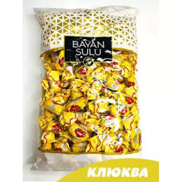 Карамель BS со вкусом клюквы (вес)
