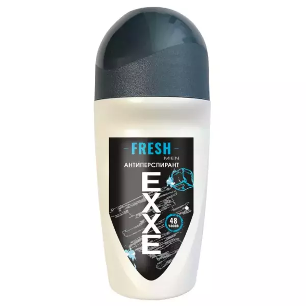 EXXE MEN мужской дезодорант антиперспирант FRESH, 50 мл (ролик)