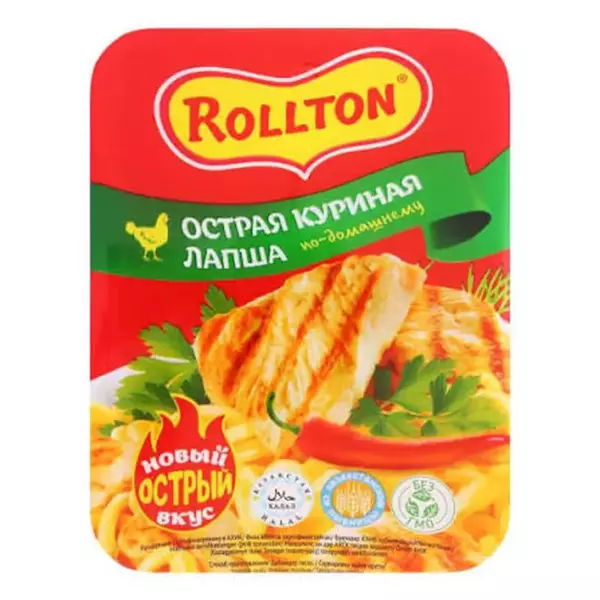 ЛБП Роллтон курица острая по-домашнему90гр