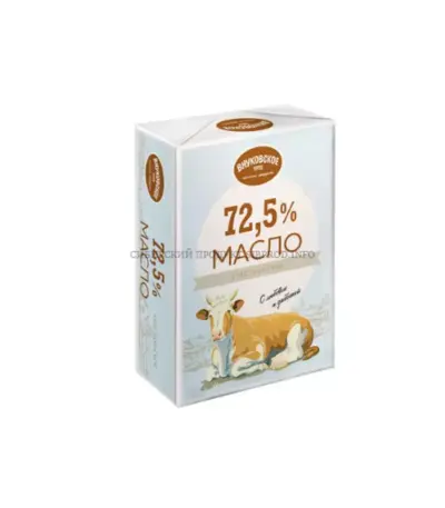 Масло Крестьянское 72,5% фас. 0.2 кг