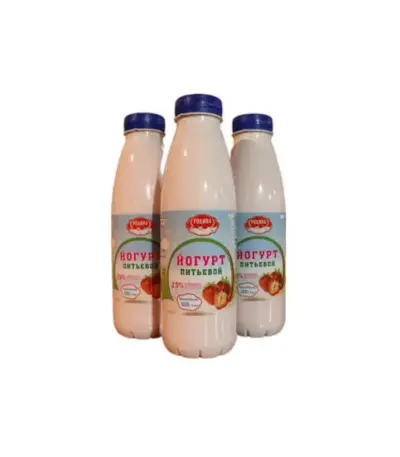 Иогурт питьевой 0,5 л - 2,5% (клубника)