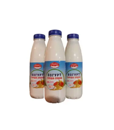 Иогурт питьевой 0,5 л - 2,5% (груша  злаки)