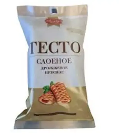 Тесто Смак Забава слоеное-дрожевое 0,9кг