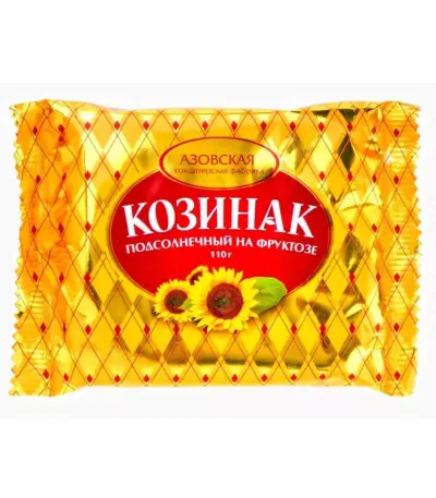 Козинак подсолнечный на фруктозе 110гр.