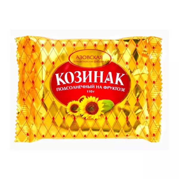 Козинак подсолнечный на фруктозе 110гр.