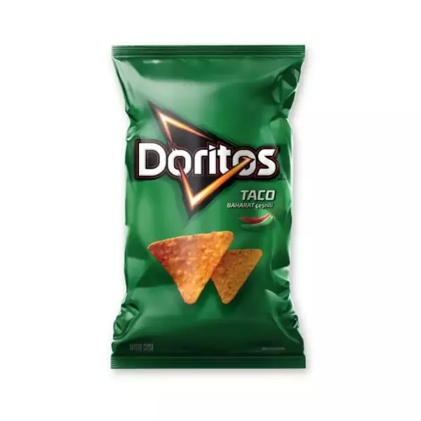Чипсы Кукурузные Doritos 130гр Зеленый Перец