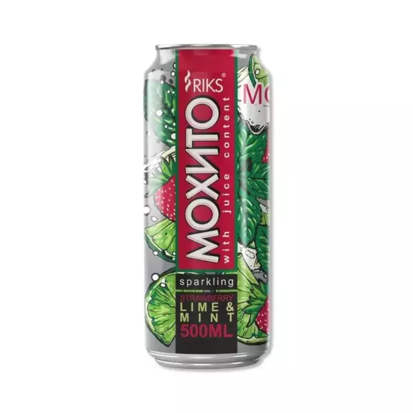 Мохито Strawberry Lime & Mint  ал/б 0,45
