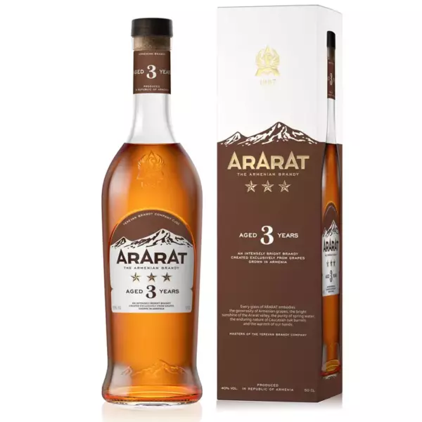 Коньяк Ararat 3YO NR 40% 0.5 L