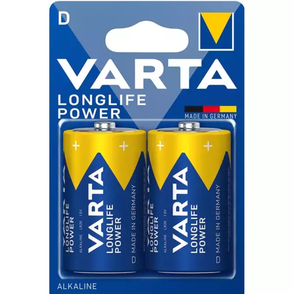 Батарейка Longlife Power (High Energy) Mono 1.5V — LR20/D (2 шт)