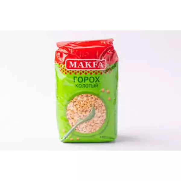 Makfa Горох колотый шлифованный 800гр