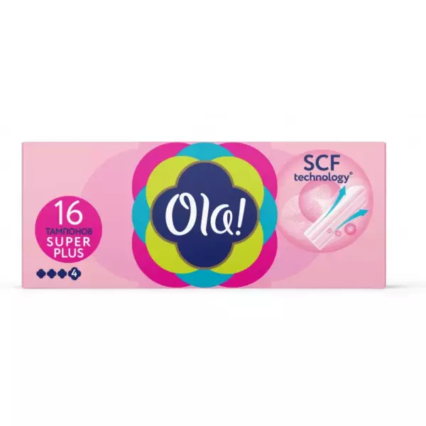 OLA! TAMPONS SUPER PLUS,16 -18