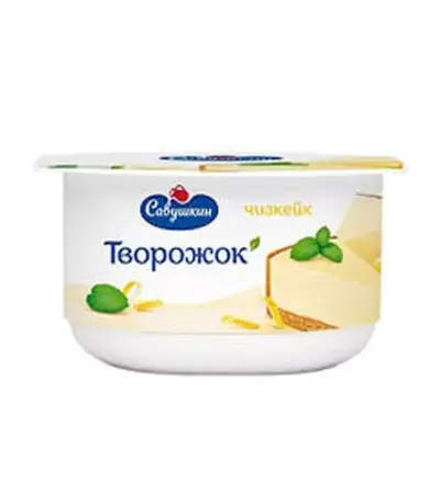 Паста творожная Чизкейк  3,5% ТМ Савушкин 120гр
