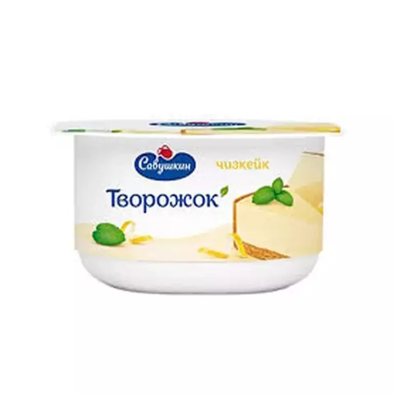 Паста творожная Чизкейк  3,5% ТМ Савушкин 120гр