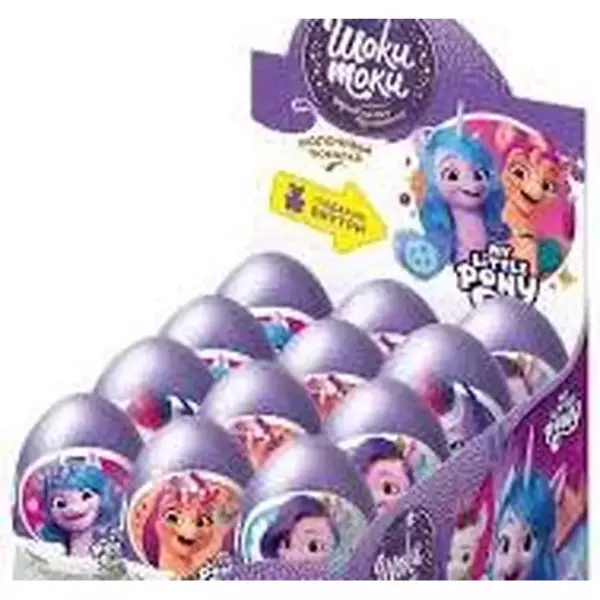MY LITTLE PONY Шоки-Токи яйцо с сюрпризом из молоч.шокол.20гр