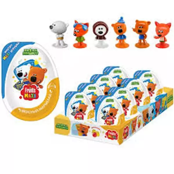 Мармелад FRUITLS MAXI МИ-МИ-МИШКИ в пласт.яйце с подарком 10гр