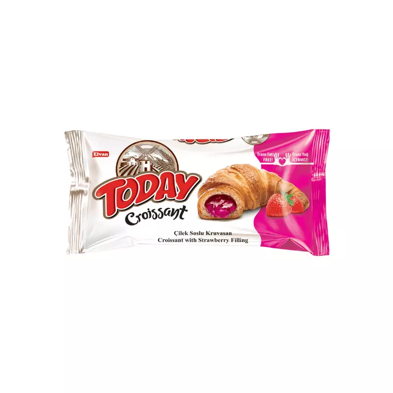 TODAY CROISSANT-ARB/RU STRAWBERRY 40GR (20X4) ШТУКА TODAY CROISSANT-ARB/RU STRAWBERRY 40GR (20X4) ШТУКА