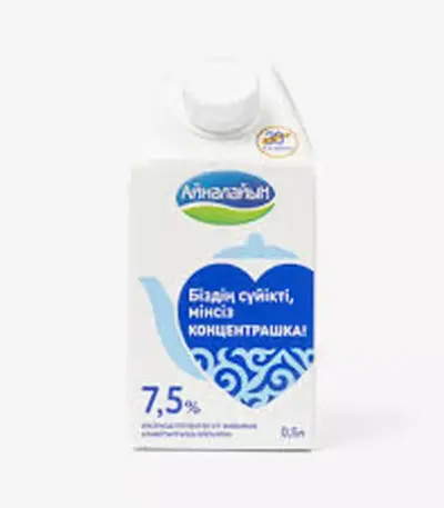Молоко Айналайын «Концентрашка» 7,5% 0,5л