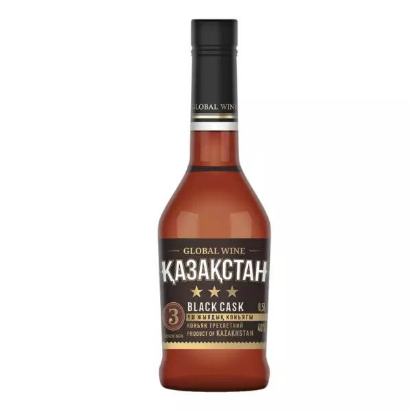 Коньяғы Global Wine Қазақстан Black Cask *** 0,5