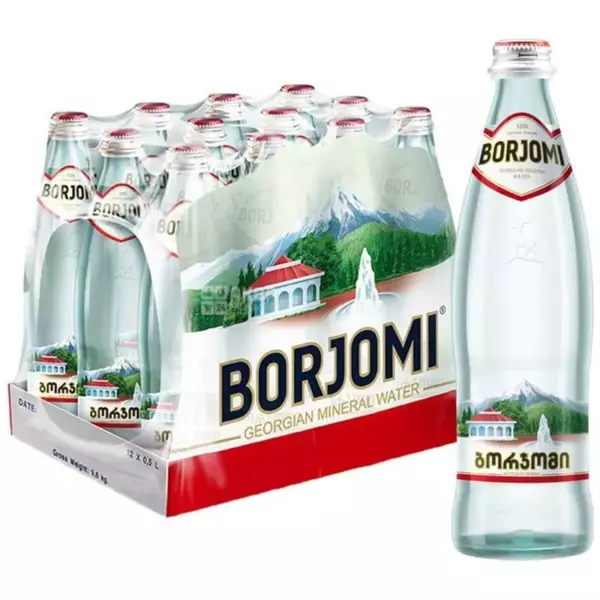 Минеральная вода «Боржоми» стекло-0,5 х12