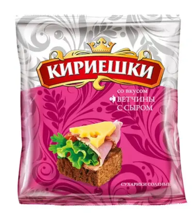 Сух.Кириешки ржан. солен. 100/28 Бекон