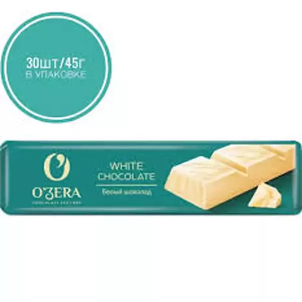 Шоколад OZera White 45гр