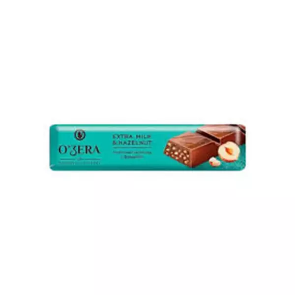 Шоколад OZera Extra milk&Hazelnut 45гр