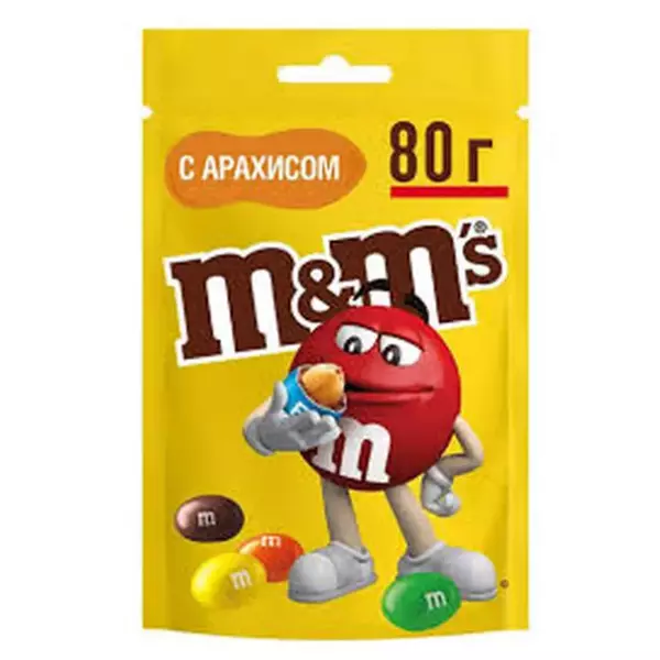 M&Ms с арахисом 80гр Everest (28)