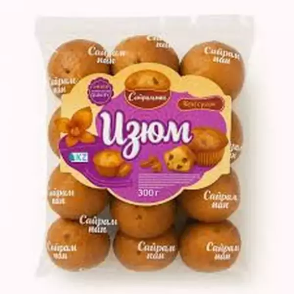 Кекс"Изюм"330гр
