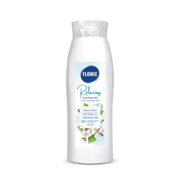 Гель для душа Cotton Milk FLOMIE 750 ml