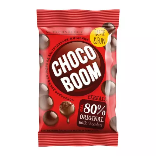 Печенье «Choco Boom Мультизлаковое Орех» 190гр