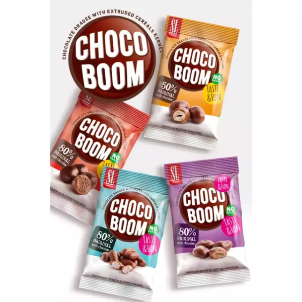 Печенье «Choco Boom Мультизлаковое»190гр