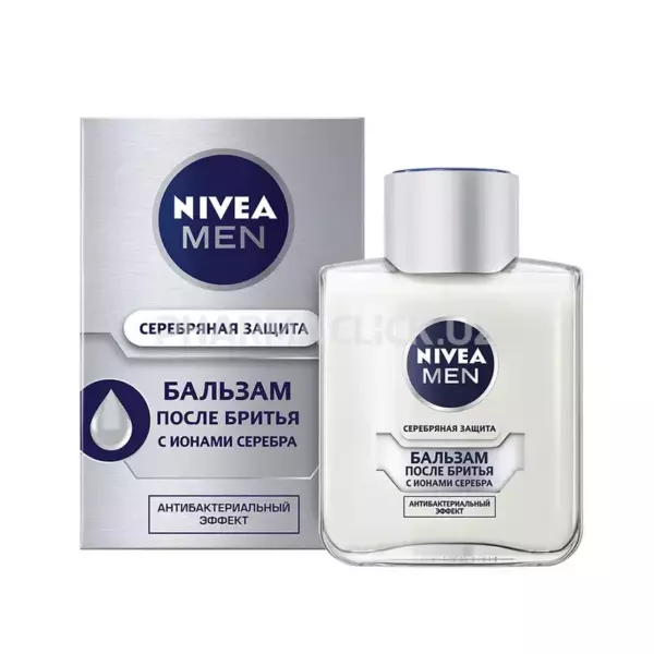 Бальзам после бритья с ионами серебра «Серебряная защита» серии Nivea Men