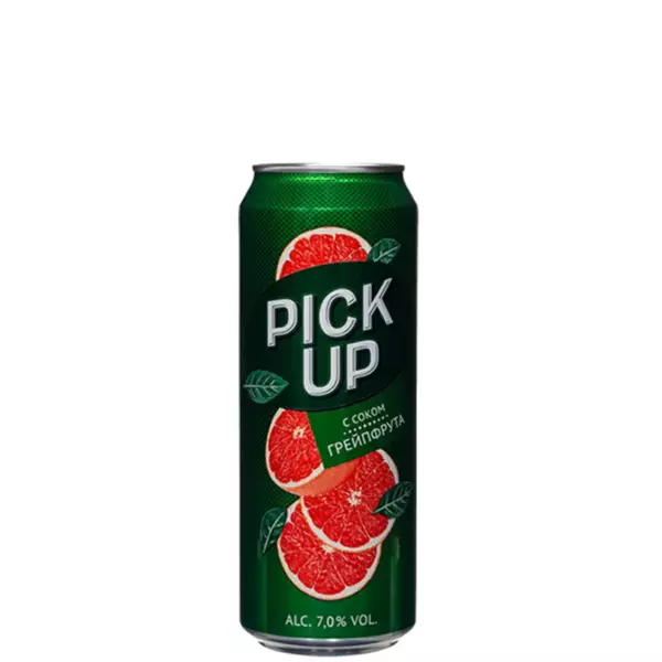 Напиток пивной «PICK UP (ПИК АП) ГРЕЙПФРУТ», 0,43 л