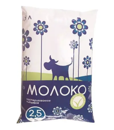 Молоко Садчиковское 2,5% 0,9л